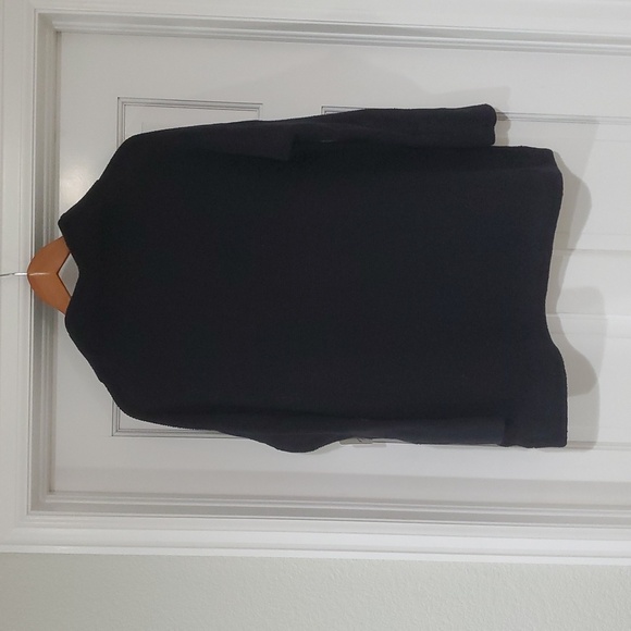 Nwt Free People Women's Black Ribbed Sweater sz S - Picture 4 of 6